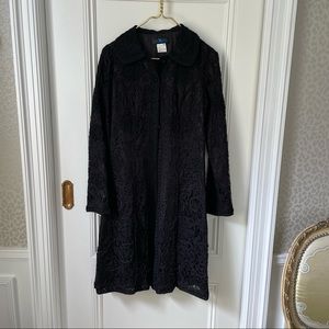 Sue Wong Black Lace Coat